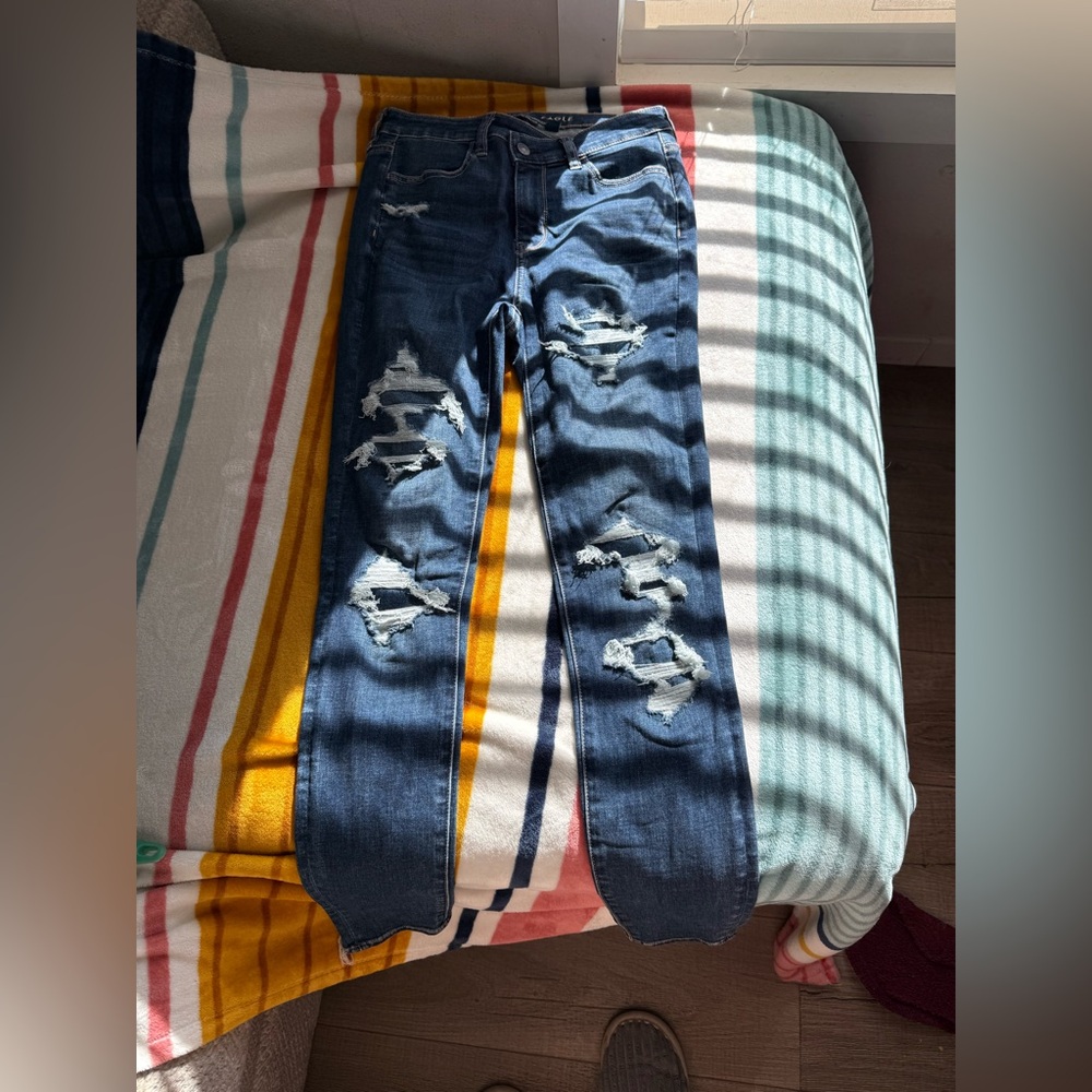 American Eagle Dark Blue Denim